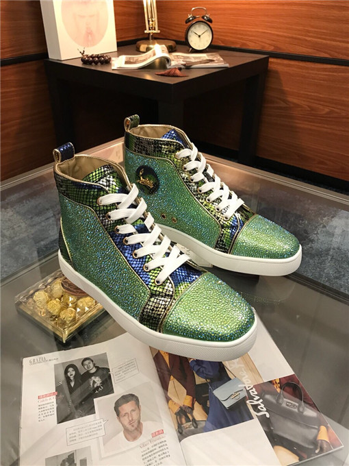 Chirstian Louboutin CL High Rivet Casual Shoes 006