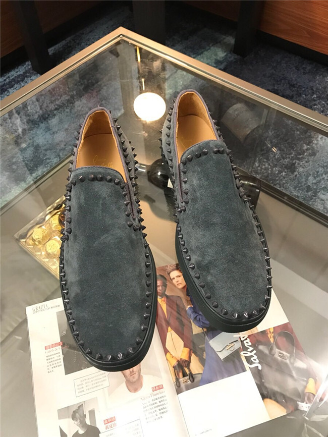 Chirstian Louboutin CL Low Rivet Casual Shoes 008