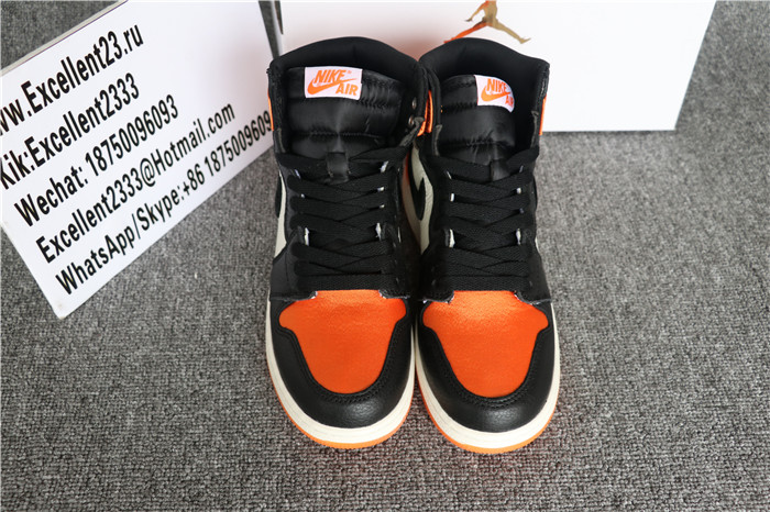 Authentic Nike Air Jordan 1 Retro Satin Shattered Backboard