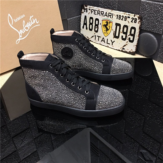 Chirstian Louboutin CL High Rivet Casual Shoes 049