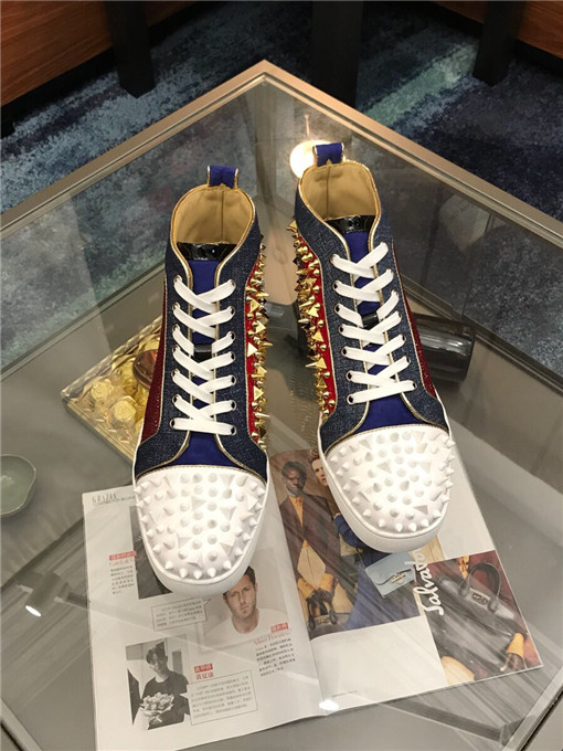 Chirstian Louboutin CL High Rivet Casual Shoes 001