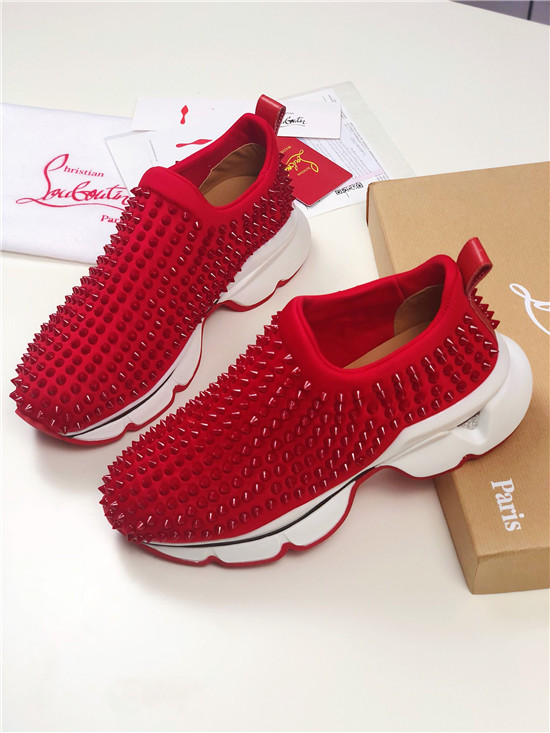 Chirstian Louboutin CL Low Rivet Casual Shoes 040