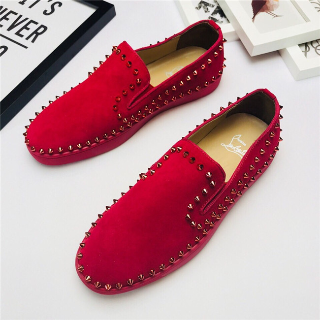 Chirstian Louboutin CL Low Rivet Casual Shoes 014