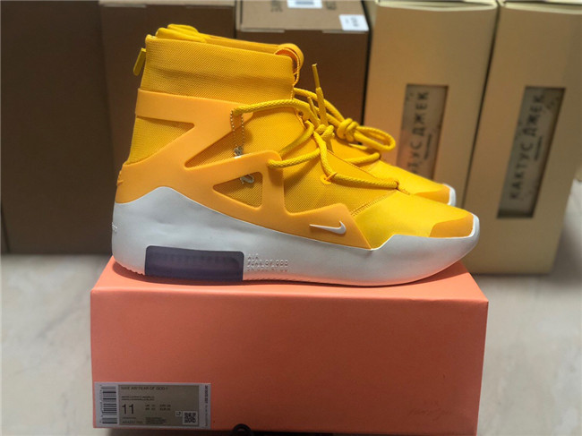 Nike Air Fear Of God Yellow FOG