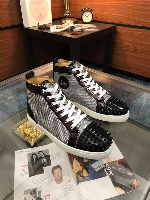 Chirstian Louboutin CL High Rivet Casual Shoes 020