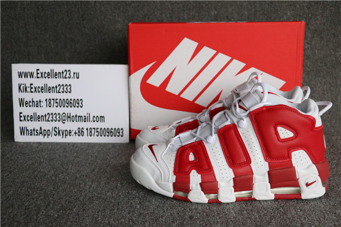 Authentic Nike Air More Uptempo Varsity Red