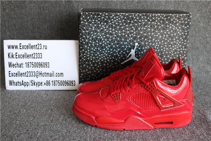 Authentic Nike Air Jordan 4 Retro Red
