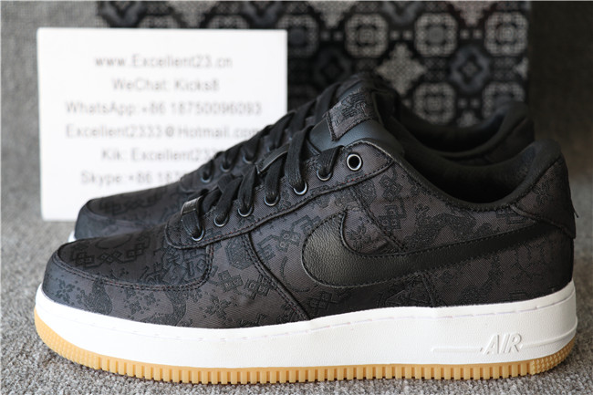 CLOT x fragment design x Nike Air Force 1
