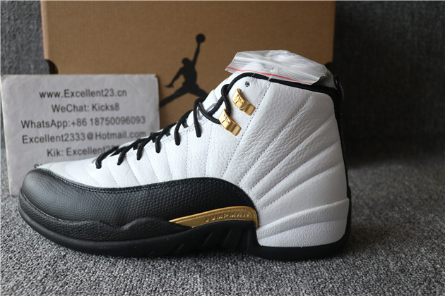 2021 Nike Air Jordan 12 Retro Black Gold