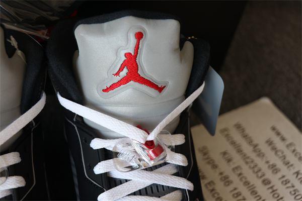 Nike Air Jordan 5 Black Metallic Reimagined