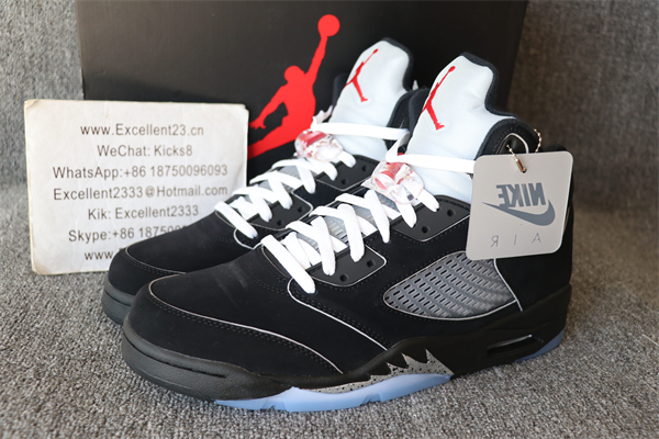 Nike Air Jordan 5 Black Metallic Reimagined