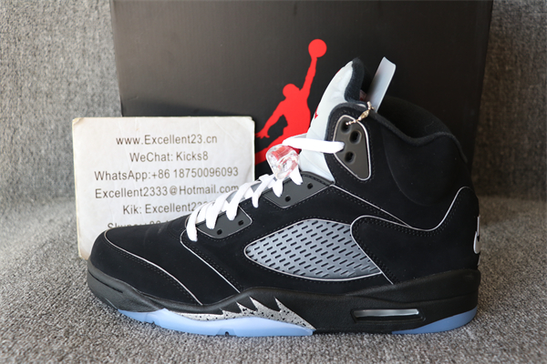 Nike Air Jordan 5 Black Metallic Reimagined