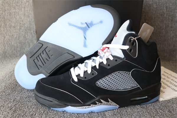 Nike Air Jordan 5 Black Metallic Reimagined