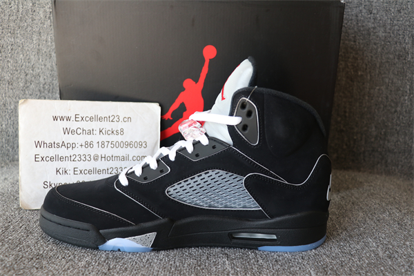 Nike Air Jordan 5 Black Metallic Reimagined