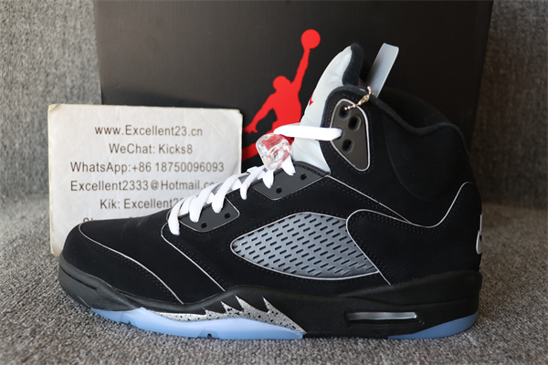 Nike Air Jordan 5 Black Metallic Reimagined