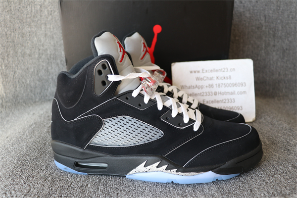 Nike Air Jordan 5 Black Metallic Reimagined