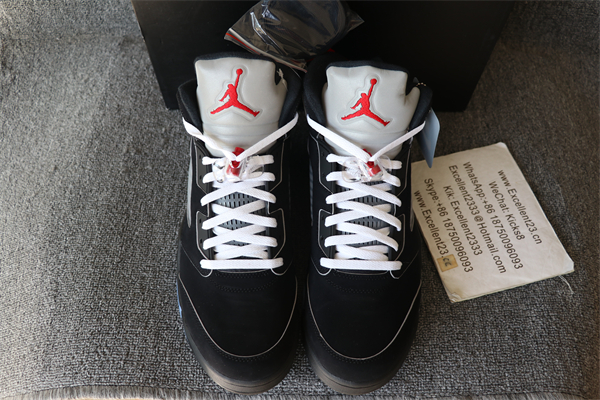 Nike Air Jordan 5 Black Metallic Reimagined