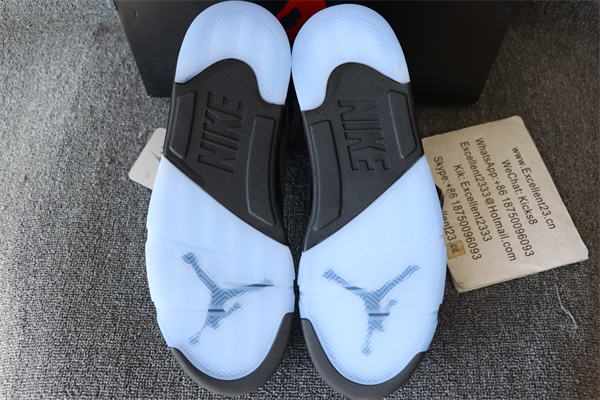 Nike Air Jordan 5 Black Metallic Reimagined