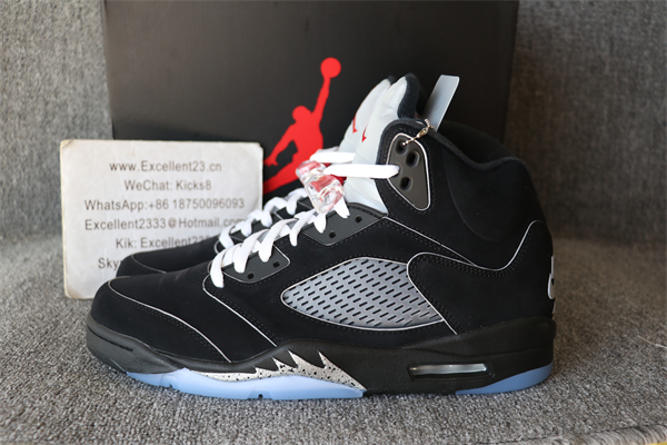 Nike Air Jordan 5 Black Metallic Reimagined