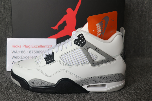 Nike Air Jordan 4 White Cement 2025