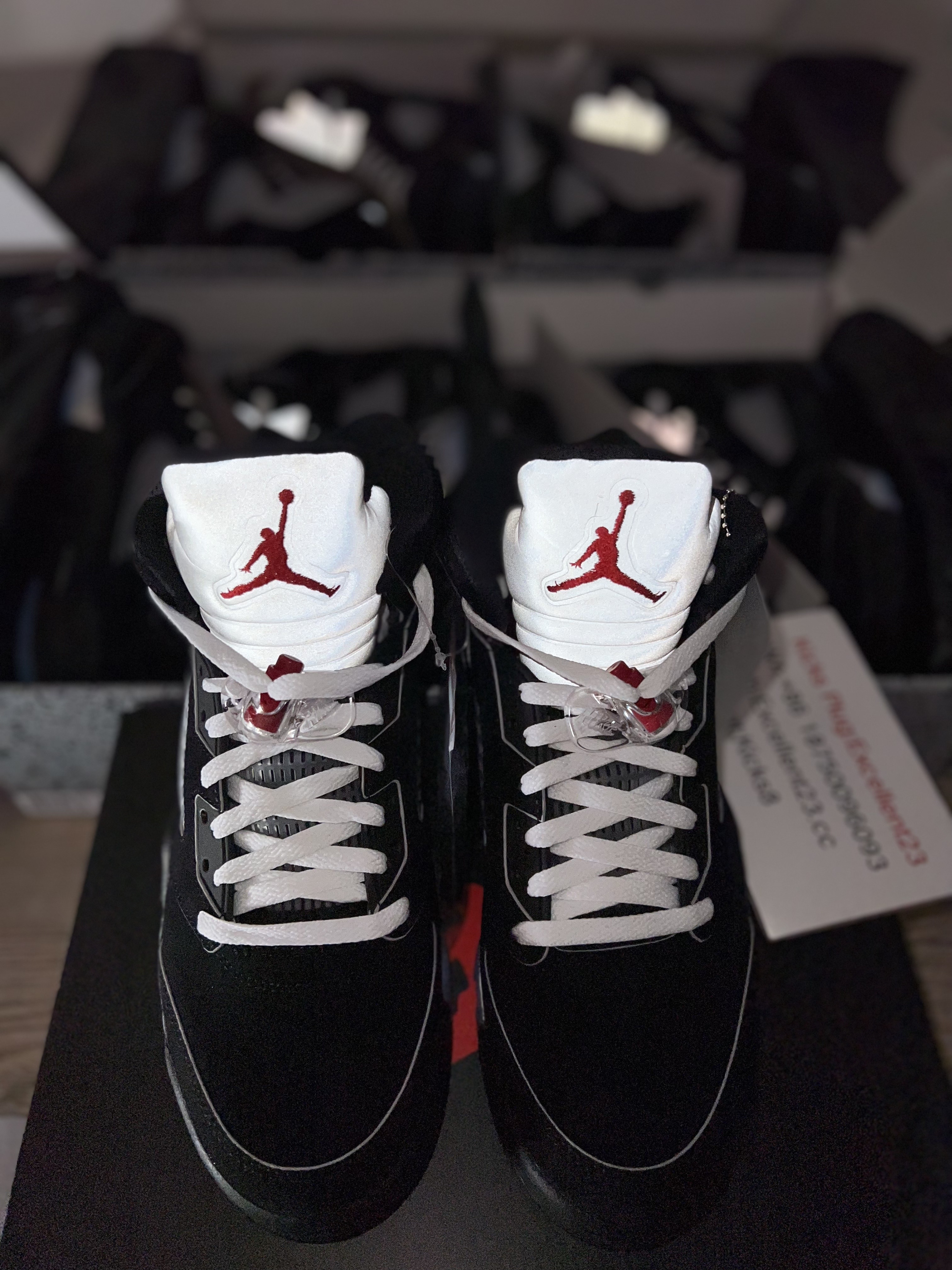 Nike Air Jordan 5 Black Metallic Reimagined