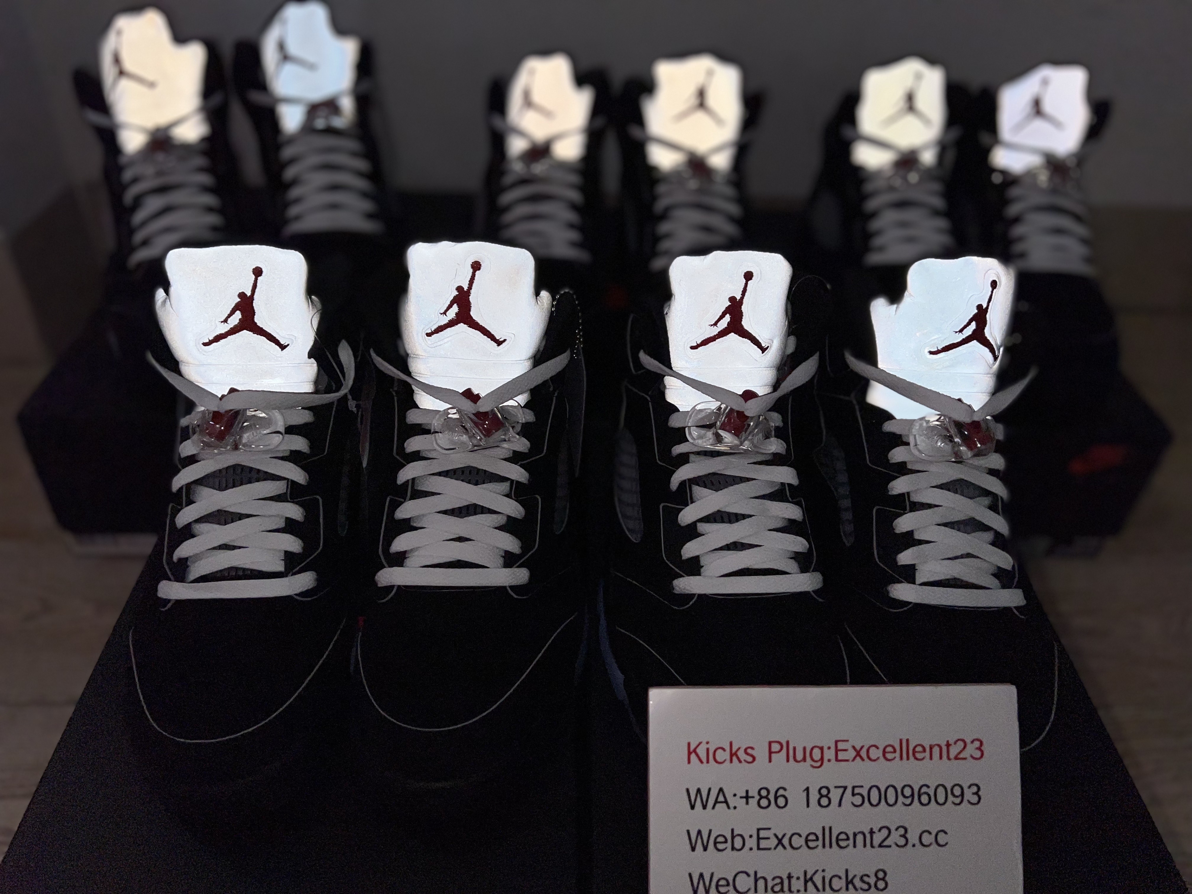 Nike Air Jordan 5 Black Metallic Reimagined