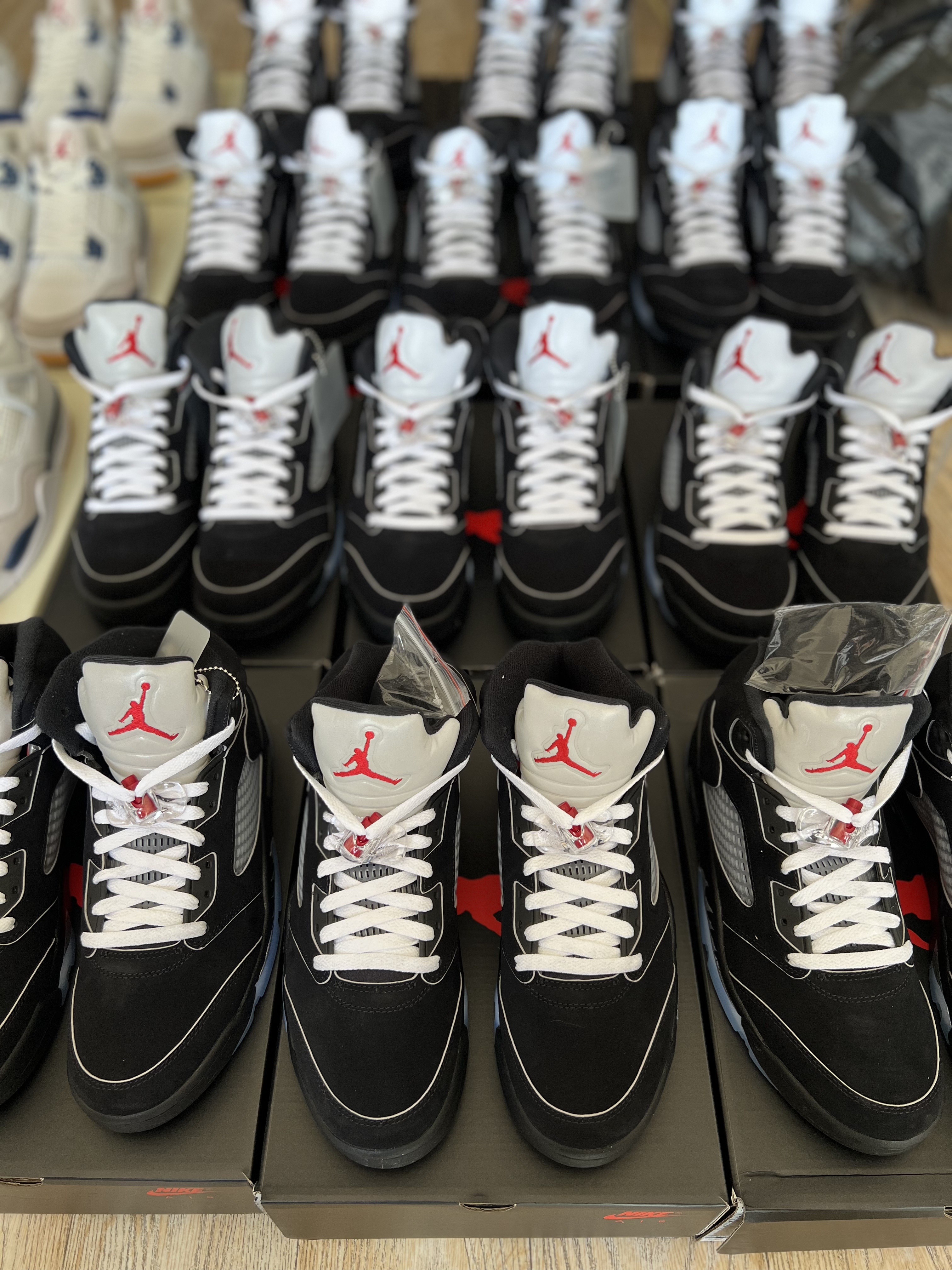 Nike Air Jordan 5 Black Metallic Reimagined