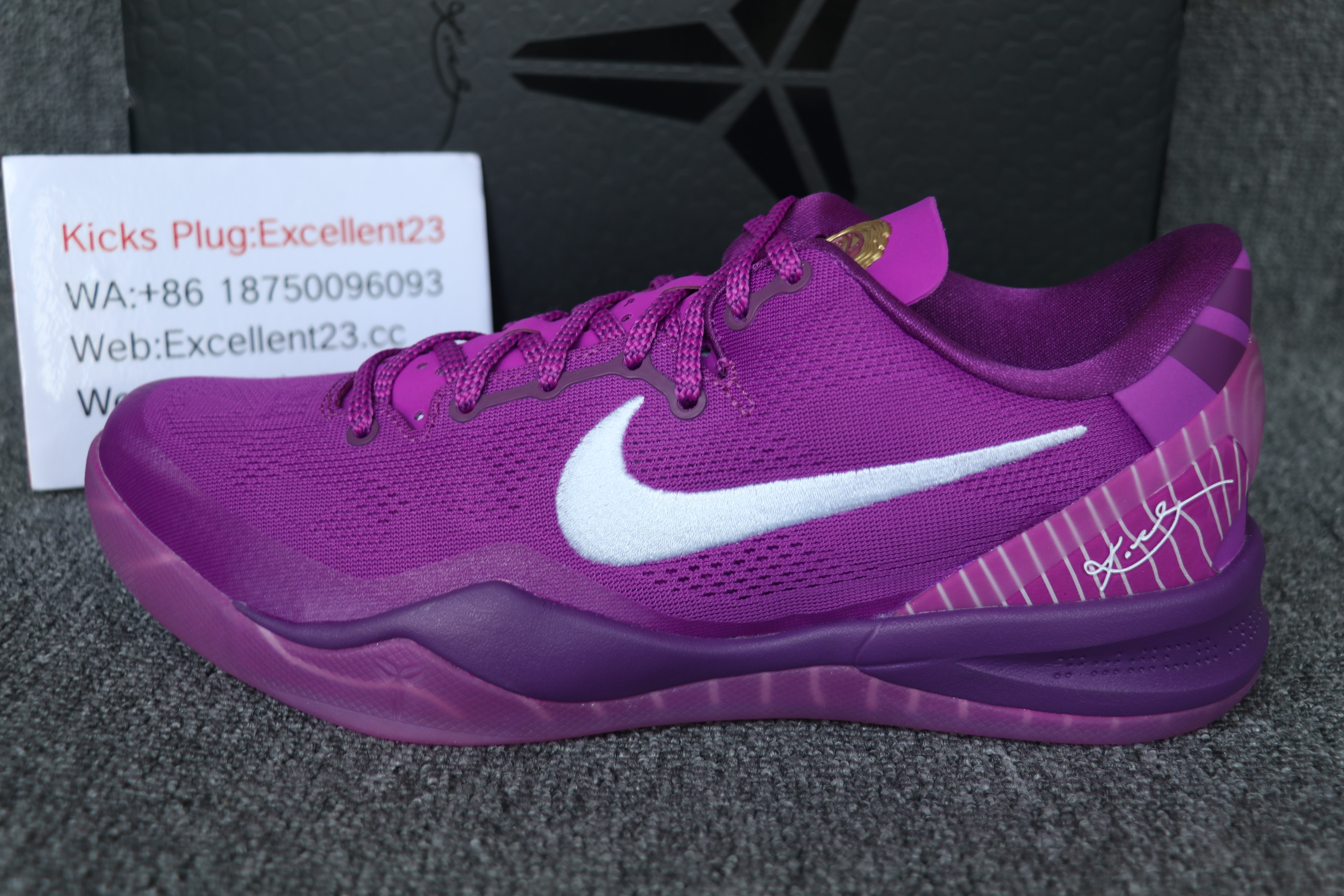 Nike Kobe Bryant 8 Purple
