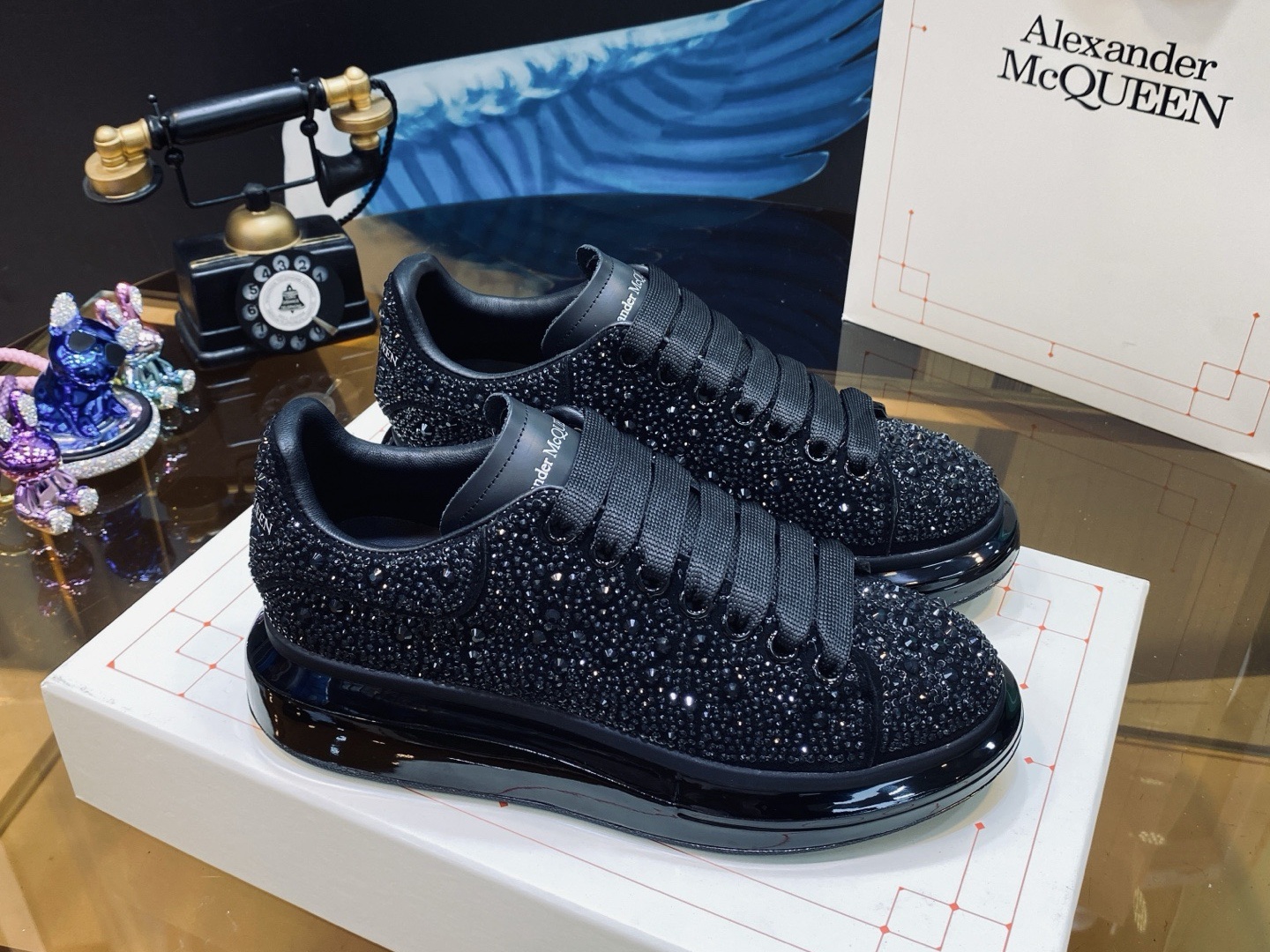 Alexander McQueen MQ Diamonds Shoes