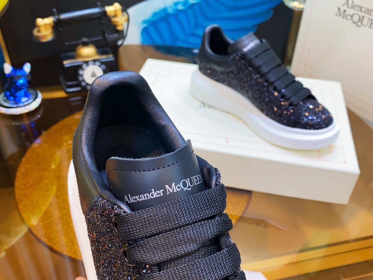 Alexander McQueen MQ Diamonds Shoes