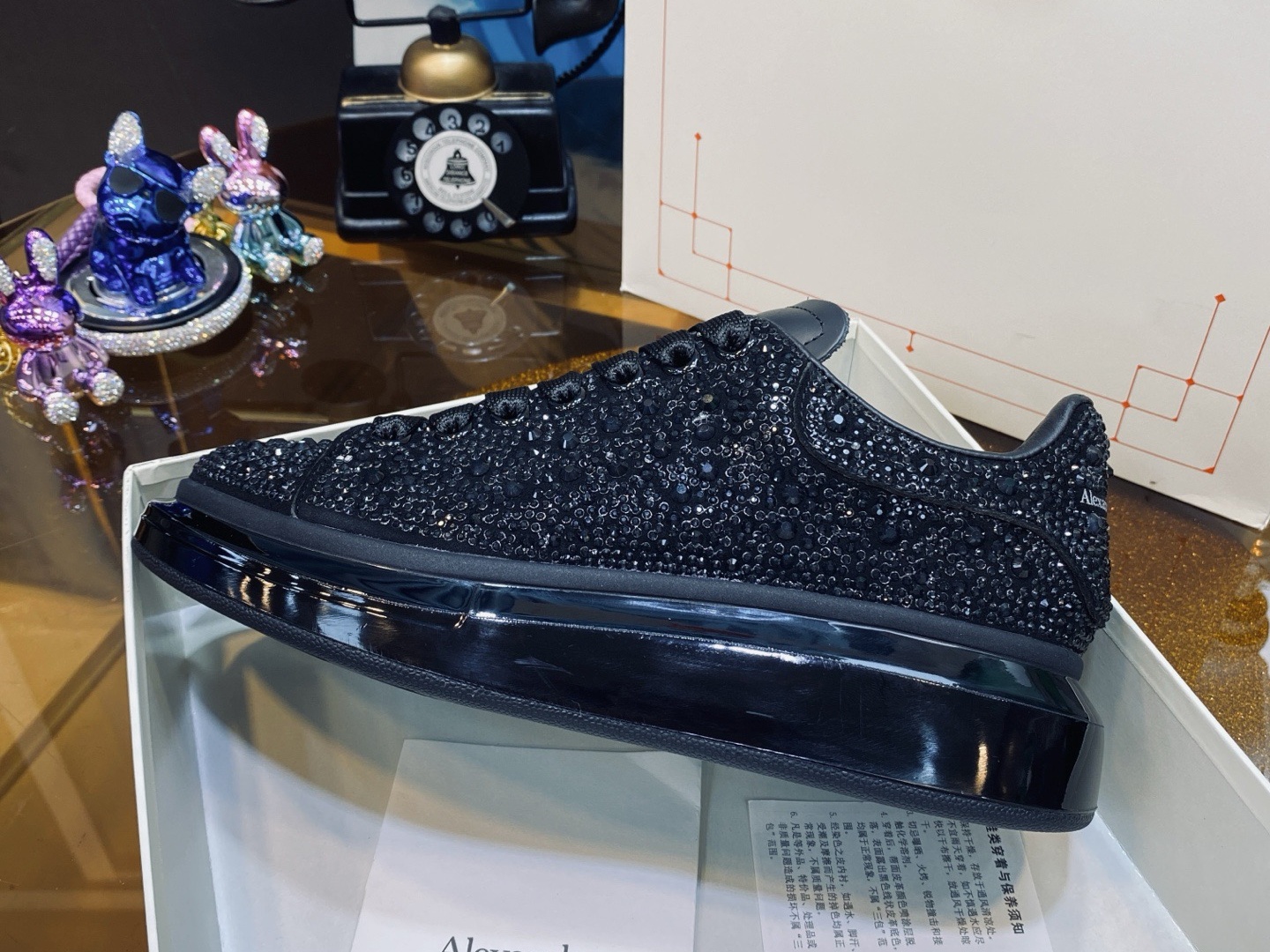 Alexander McQueen MQ Diamonds Shoes