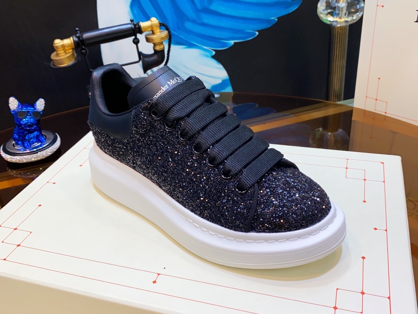 Alexander McQueen MQ Diamonds Shoes