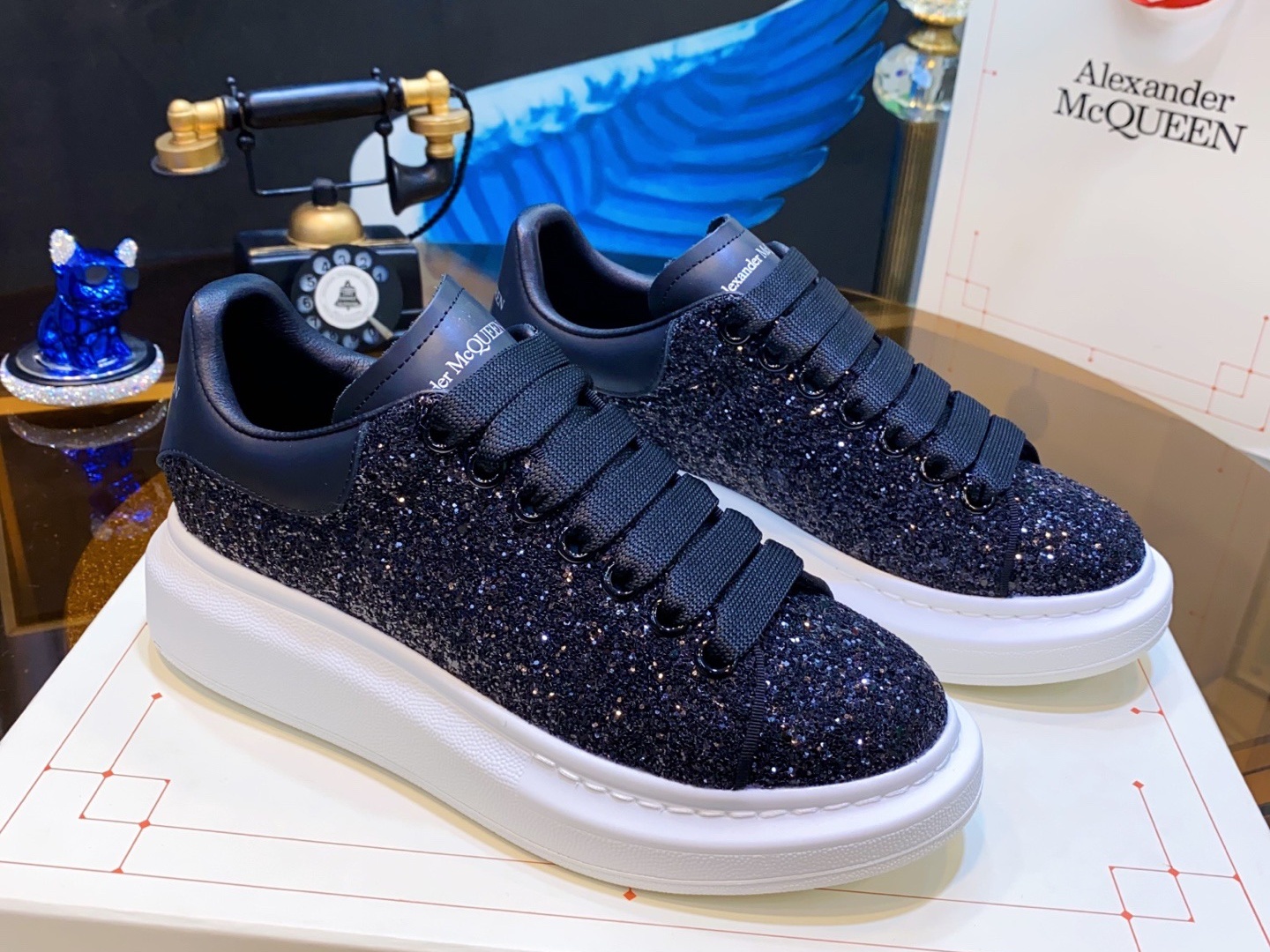 Alexander McQueen MQ Diamonds Shoes