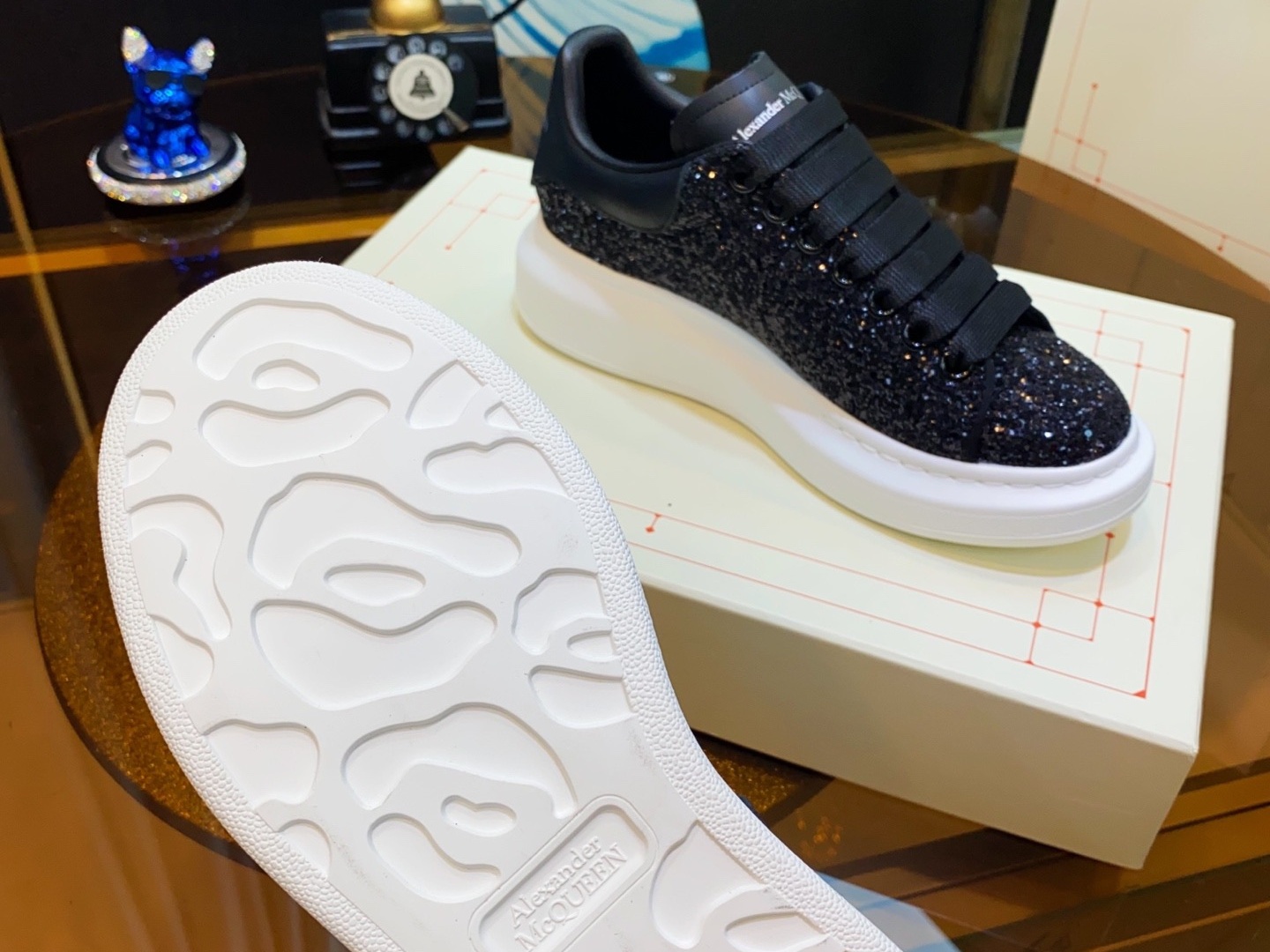 Alexander McQueen MQ Diamonds Shoes