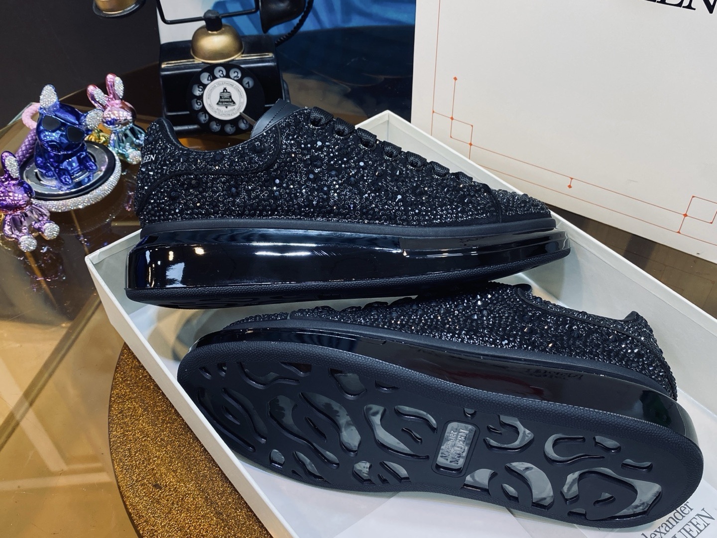 Alexander McQueen MQ Diamonds Shoes