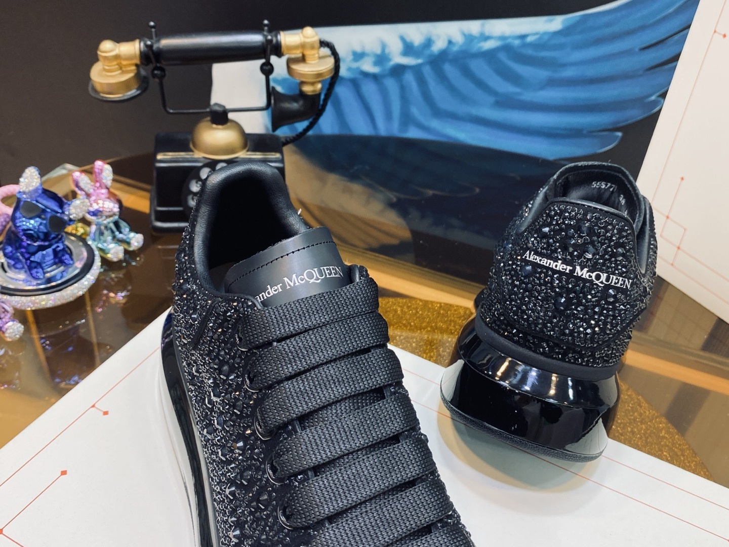 Alexander McQueen MQ Diamonds Shoes