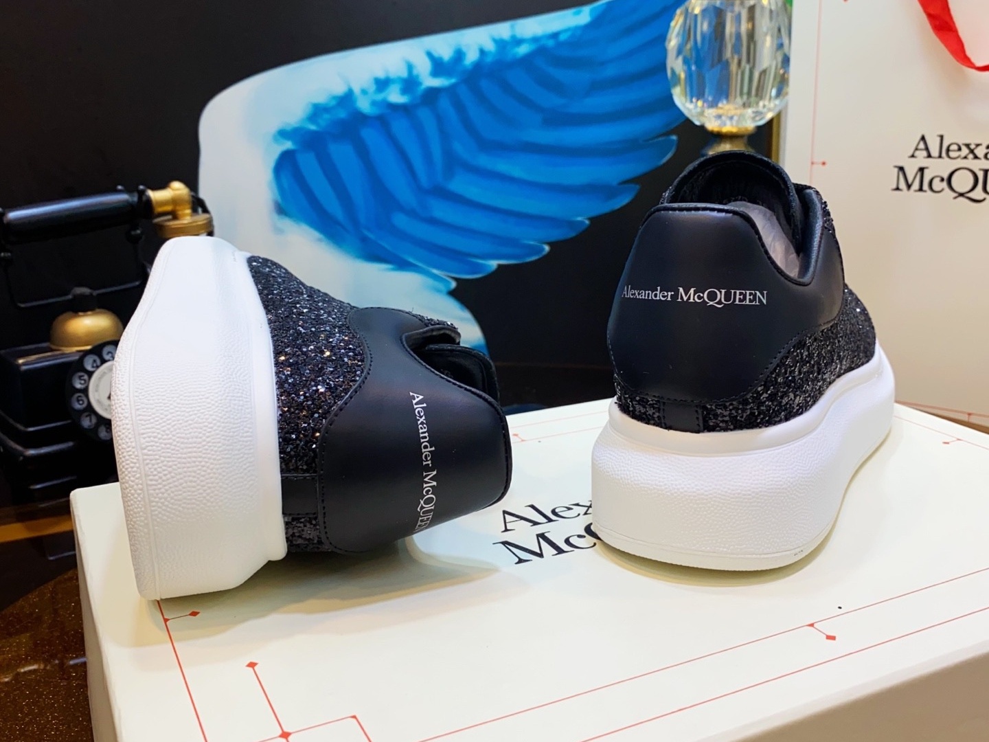 Alexander McQueen MQ Diamonds Shoes