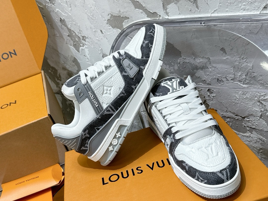 LV Trainer shoes