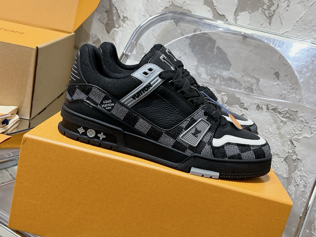 LV Trainer shoes