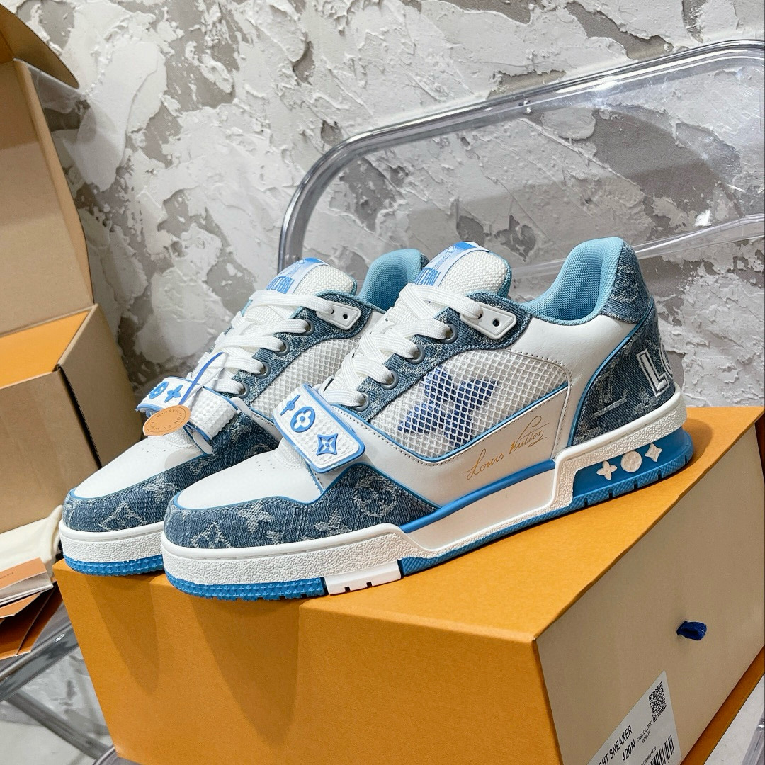 LV Trainer shoes