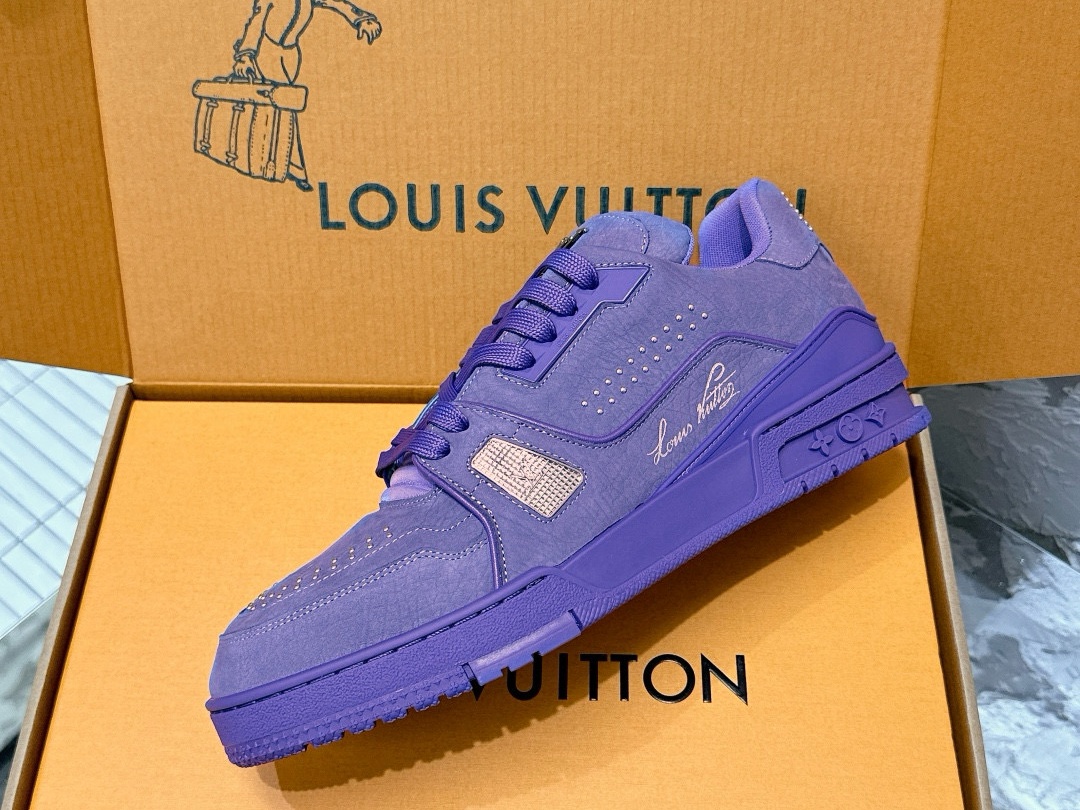 LV Trainer shoes