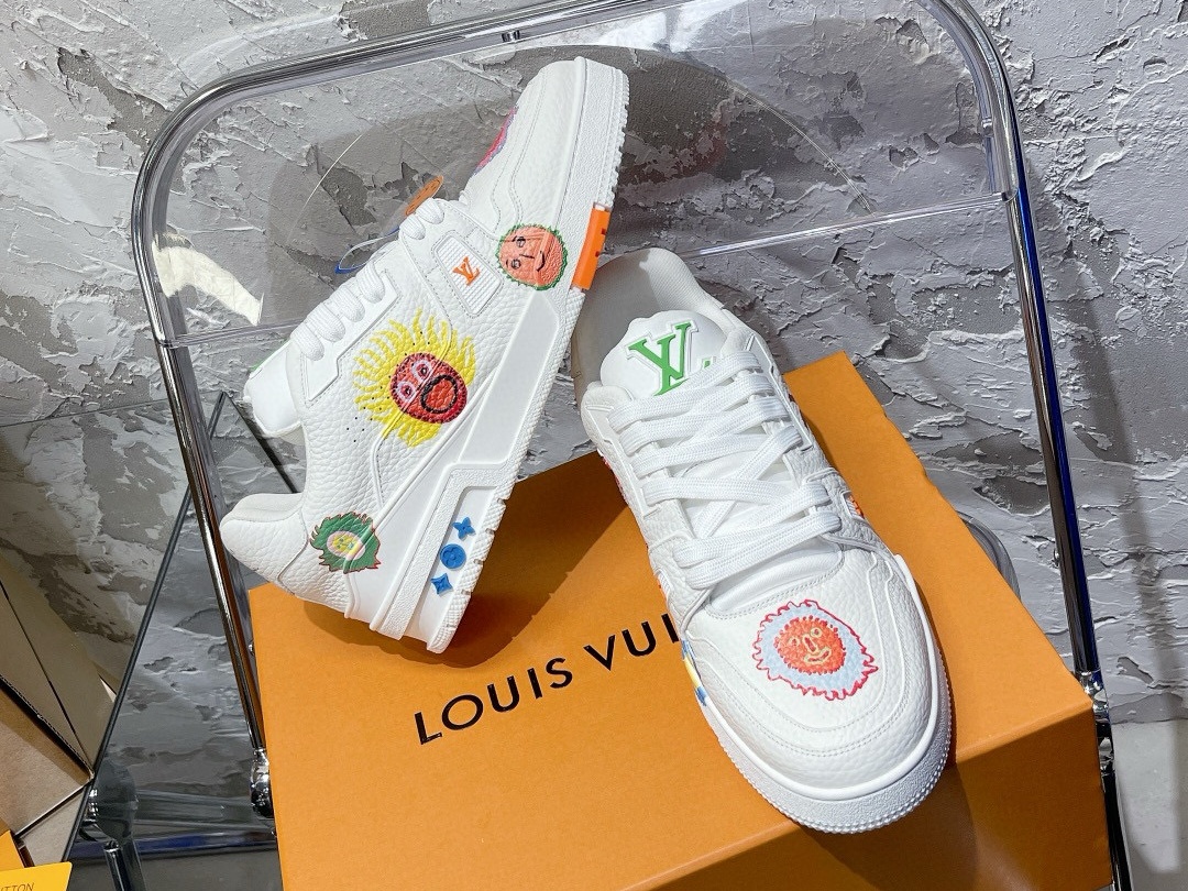 LV Trainer shoes