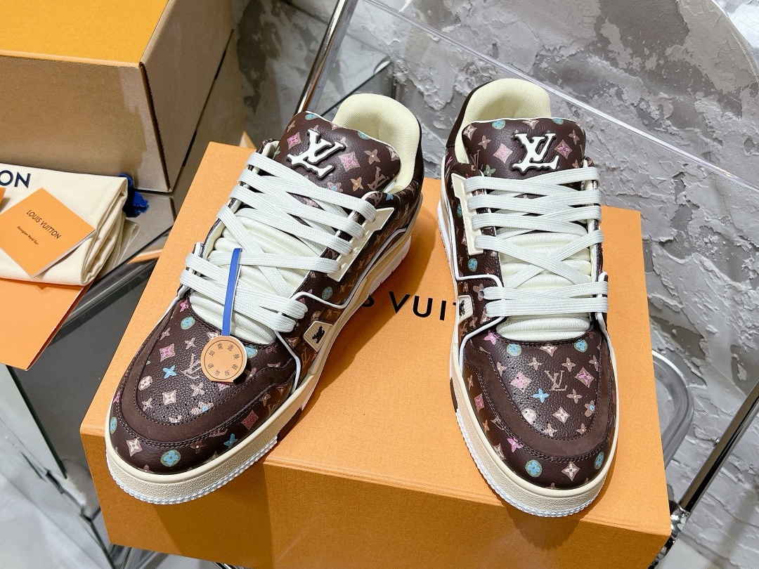 LV Trainer shoes