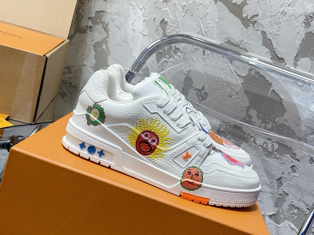 LV Trainer shoes