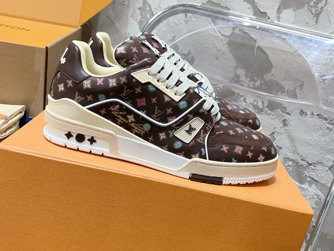 LV Trainer shoes