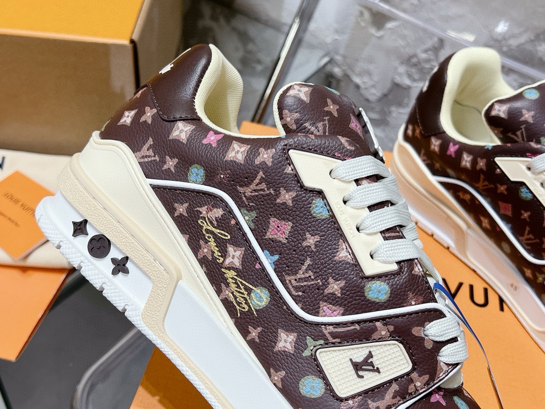 LV Trainer shoes