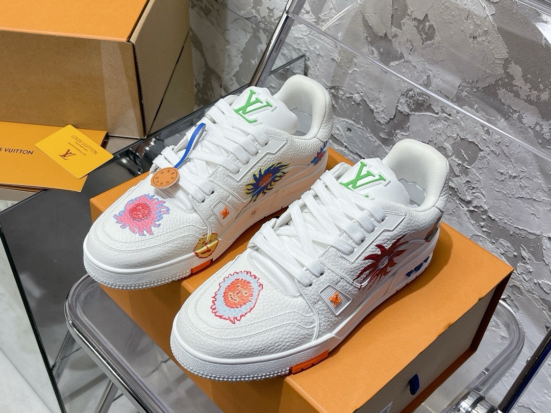 LV Trainer shoes
