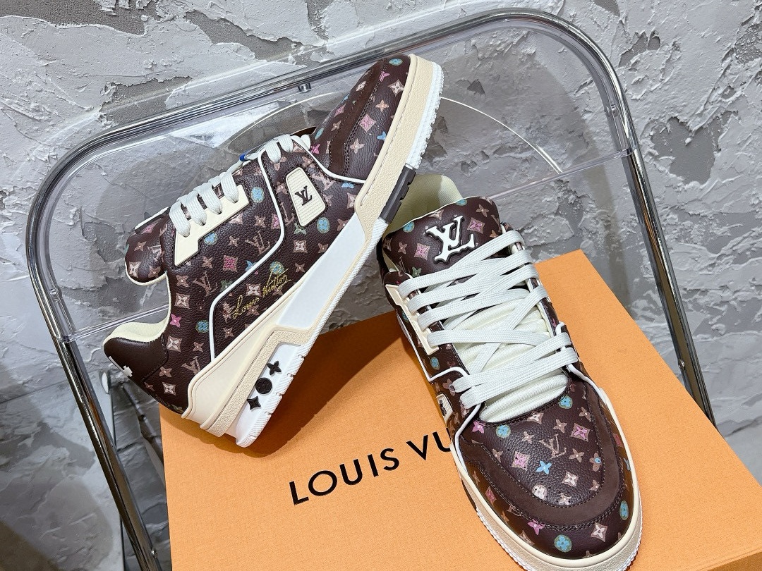 LV Trainer shoes