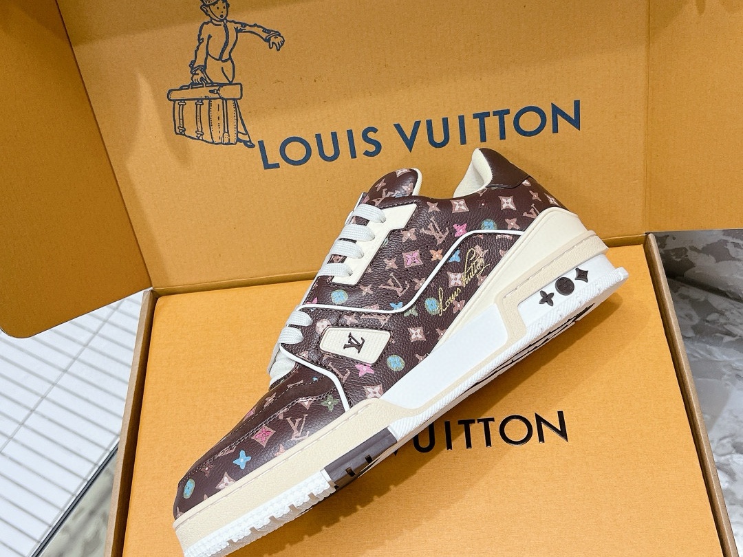 LV Trainer shoes
