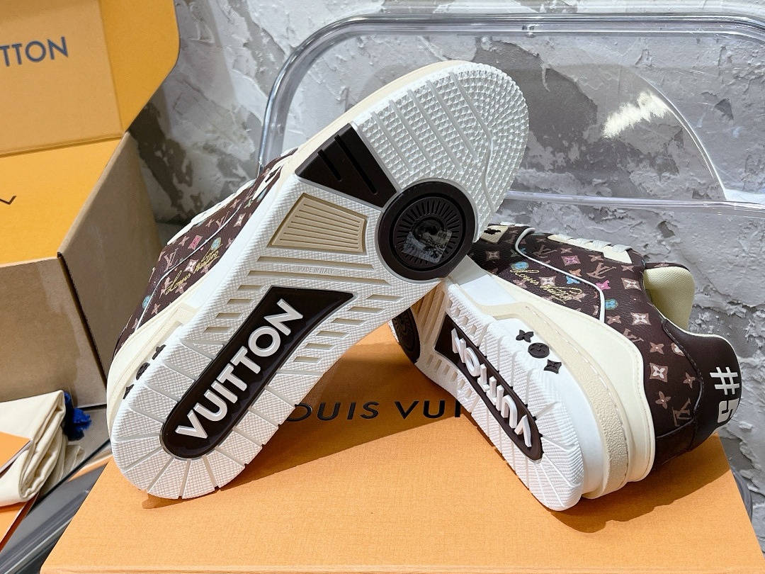 LV Trainer shoes